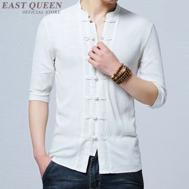 Traditional Chinese Clothing For Male Chinese Mandarin Jacket Cotton Linen Shirt Shanghai Tang Tops Oriental Clothes Men KK2860 Traditional Chinese Clothing For Male Chinese Mandarin Jacket Cotton Linen Shirt Shanghai Tang Tops Oriental Clothes Men KK2860