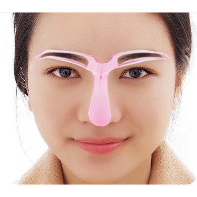 Reusable Eyebrow Makeup Stencils