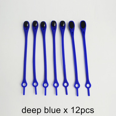 12pcs Silicone Shoelaces Round Elastic Shoe Laces Special No Tie Shoelace for Men Women Lacing Rubber Zapatillas 13 Colors N006