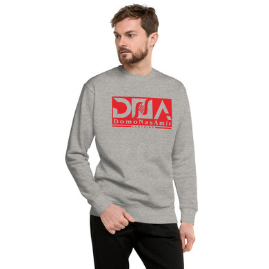 DNA Black and Red Unisex Fleece Pullover