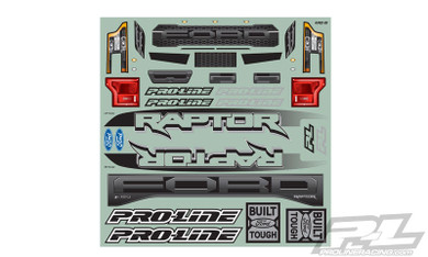 Proline PRO348217 Pre-Cut 2017 Ford F-150 Raptor Clear Body for X-Maxx Rc Pro-line