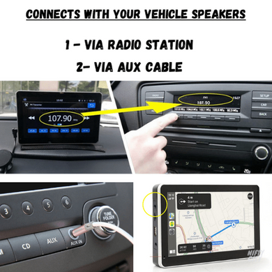 Portable Wireless Apple CarPlay & Android Auto In Any Car
