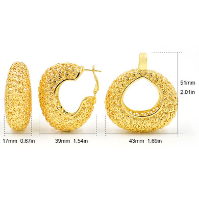 buy gold earrings and pendant