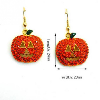 Halloween Pumpkin Earrings