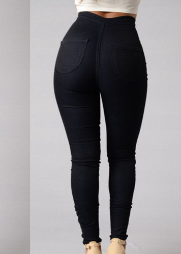 Women Fashion Elastic Mid Waist Slim Leggings Slim Pants/Free Shipping