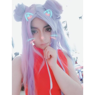 Lolita Pastel Purple and Blue Ombre Wig 65CM #JU2546