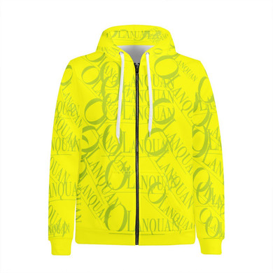 Olanquan  Men's All Over Print Zip Hoodie