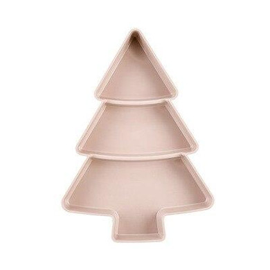 Christmas tree partition dried fruit plate Christmas tree partition dried fruit plate