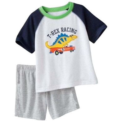 T-Rex Racing Kid Pajamas