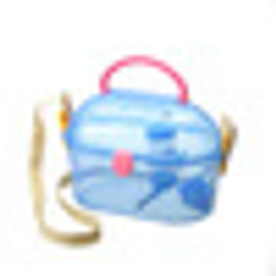 Portable Hamster Cage Small Pet Carrier Case Small Animals Home Carry House Transparent Cabin for chinchillas guinea-pig