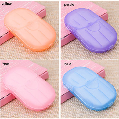 20pcs Portable Soap Paper
