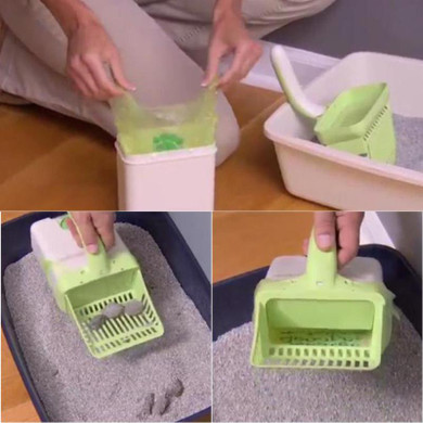 Kitty Litter quick cleaning scooper