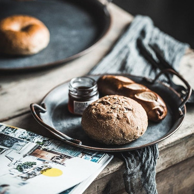 Essentials - European Handcrafted Retro Metal Tray