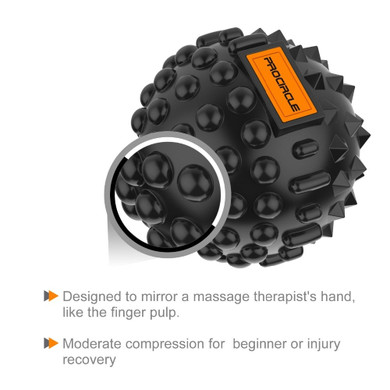 381 OS -Guidance Massage Fitness Ball -  Trigger Point Ball For Muscle / Back / Foot Relaxation
