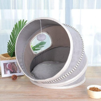 Cat Playing Tunnel Bed 2 Color