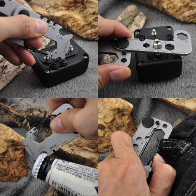 Multi-Function EDC Key Chain Tool