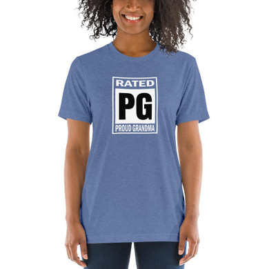 Rated PG Proud GrandMa - Premium Short Sleeve T-shirt