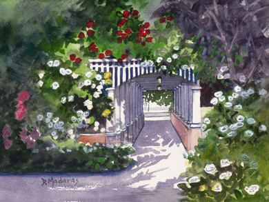 The Willow Springs Ranch Pergoia by Diana Madaras