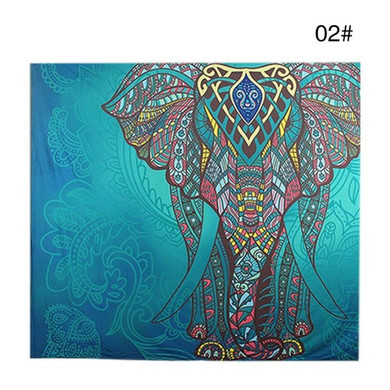 Bohemian Mandala Tapestry Sandy Beach Indian Picnic Rug Throw Travel Mattress Blanket Camping Tent Wall Decor Hanging Tapestries