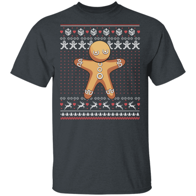 Gingerbread Man Ugly Christmas Cookie Sweater Funny Kid