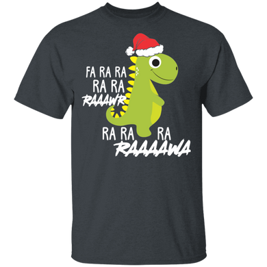 Dinosaur Fa Ra Ra Rawr Rawr Christmas T-Rex Xmas