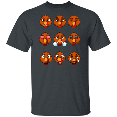 Turkey Emojis Thanksgiving T-shirt