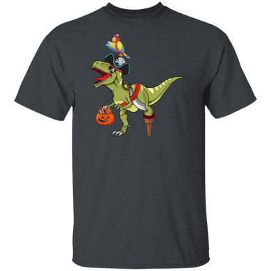 Dinosaur T Rex Halloween Pirate Costume Shirt
