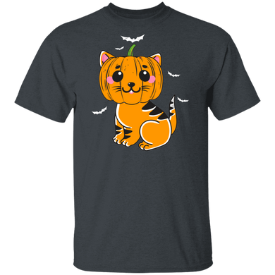 Pumpkin Cat T-shirts Funny Pumpkin Halloween Shirts