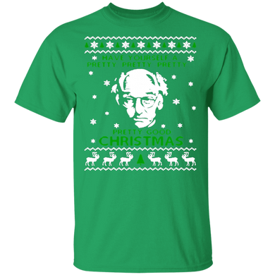 Larry-david Pretty Good Christmas Ugly Sweater Shirt
