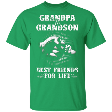 Grandpa and Grandson Best Friends For Life Shirt