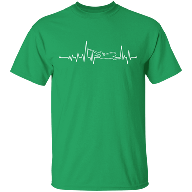 Airplane Heartbeat Shirt