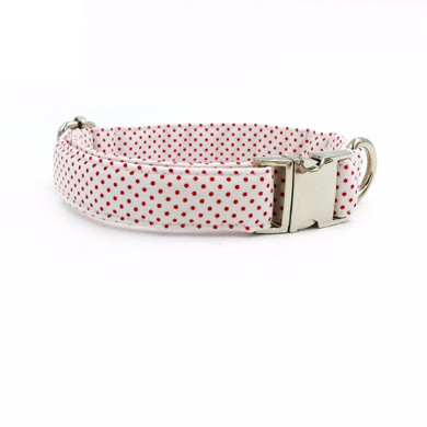 POLKA DOTS | DOG COLLAR & BOW TIE