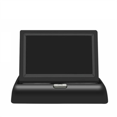 Car Reversing Camera 4.3" LCD Foldable Monitor Rear View Kit