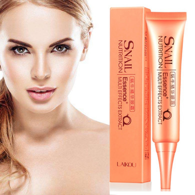 Snail Eye Cream Under Eye Dark Circle Remover Anti Aging Puffiness Anti Wrinkle Whitening Moisturizing Eye Care 30ml TSLM2