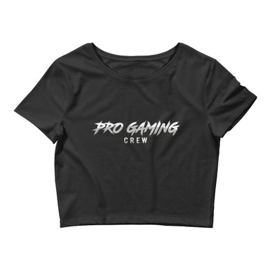 Pro Gaming Crew Logo Women’s Crop Tee
