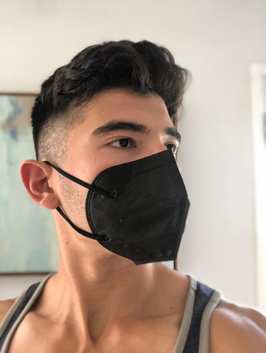 New N95 BLACK Respirator Mask Reusable, (FDA Registered) Face Mask     (As Low As $8.99 /Mask )