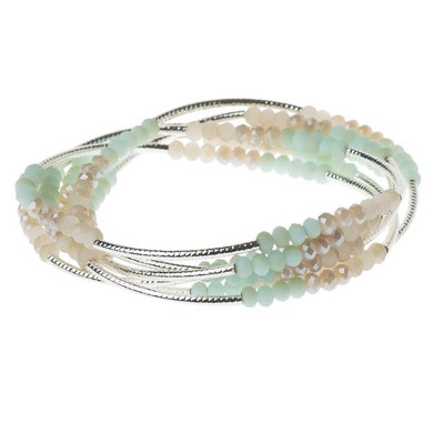 Wrap turq combo/silver -No Grit No Pearl