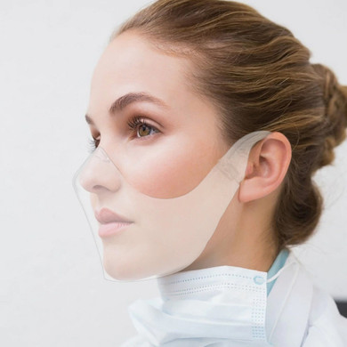 Anti-Fog Clear Face Mask