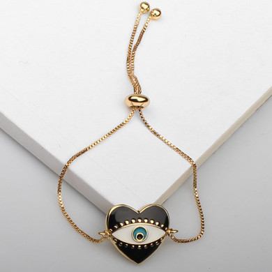 Evil Eye Golden Bracelet by SIA