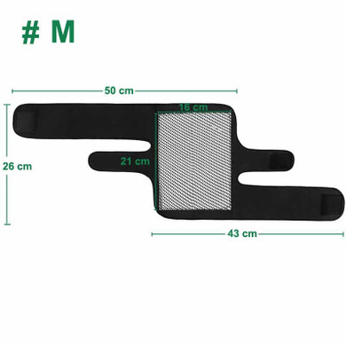 Tourmaline Self-Heating Knee Leggings Brace Support Magnetic Therapy Knee Pads