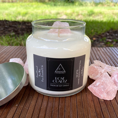 Rose Quartz Soy Candle
