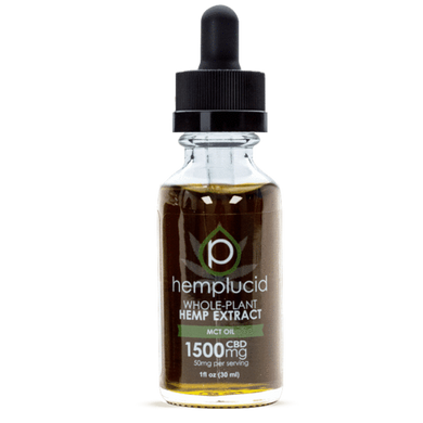 Hemplucid Full-Spectrum CBD in MCT Oil Tincture 1500mg