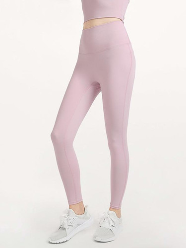 High Waist Breathable Fitness Leggings With Wide Waistband