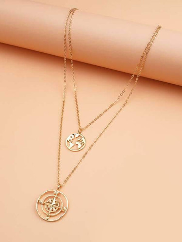 Layered Pendant Necklace