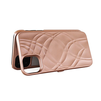 Wallet Make Up Mirror, Blocking Large Capacity Luxury Case for iPhone SE2 XS Max XR X 6 6S 7 8 Plus 11 Pro Max