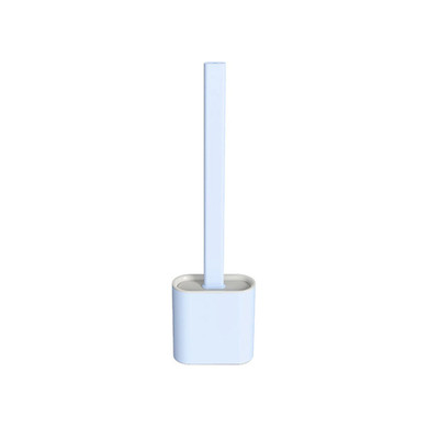 REVOLUTIONARY SILICONE FLEX TOILET BRUSH WITH HOLDER