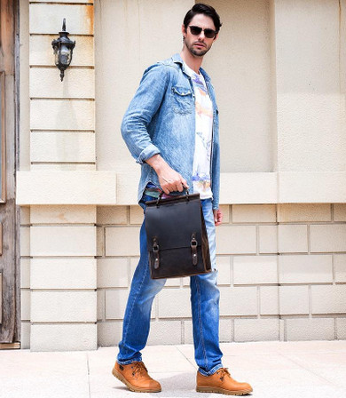 The Unn Backpack | Vintage Leather Backpack