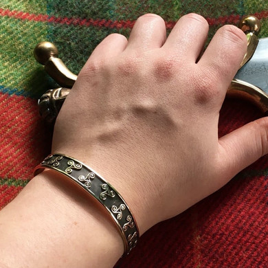 Triskele Bracelet - Bronze