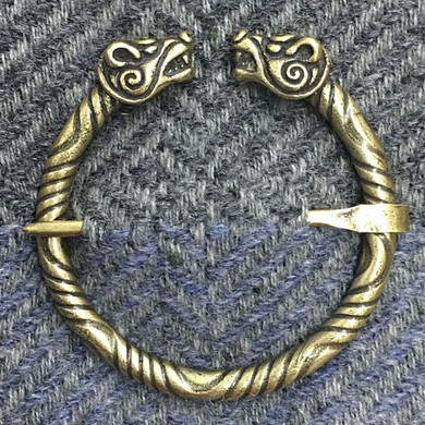Large Bear Brooch - Bronze or Silver