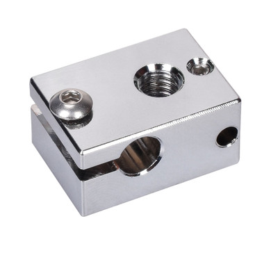 BIQU V6  Copper  Heater Block  PT100 3D Printer Parts For E3D V6 Hotend J-head BMG Extruder Titan